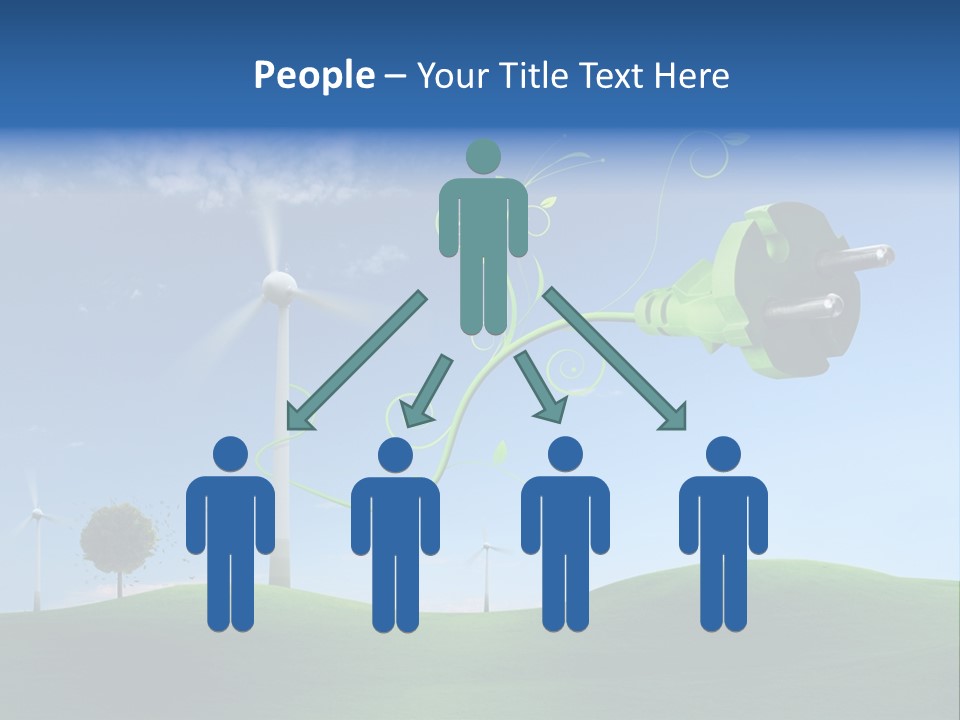 Klima Klimaneutral Atomausstieg PowerPoint Template