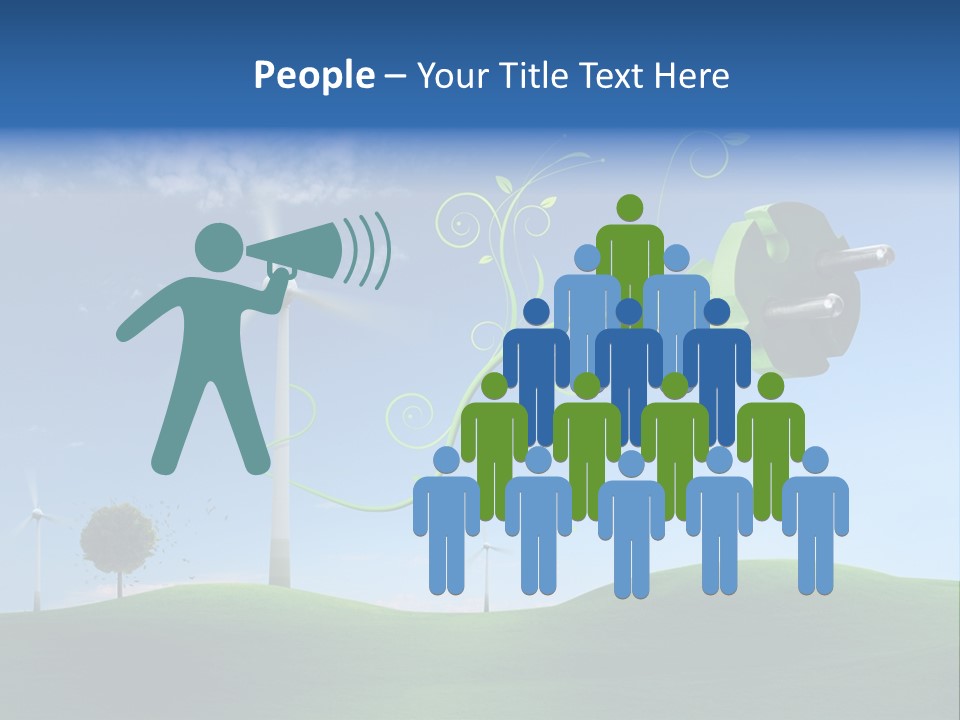 Klima Klimaneutral Atomausstieg PowerPoint Template