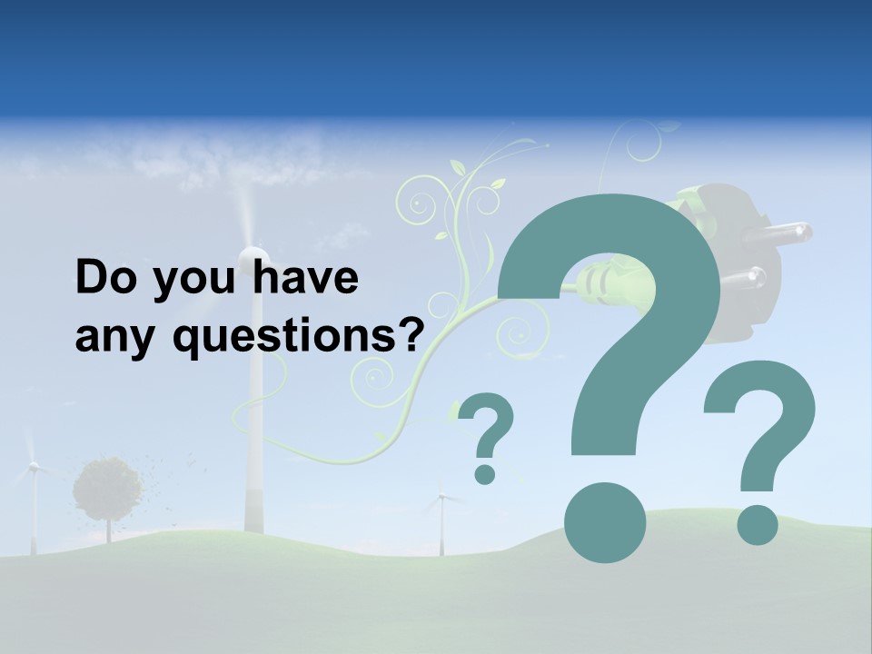 Klima Klimaneutral Atomausstieg PowerPoint Template