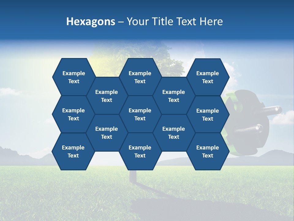 Windenergie Windig Himmel PowerPoint Template