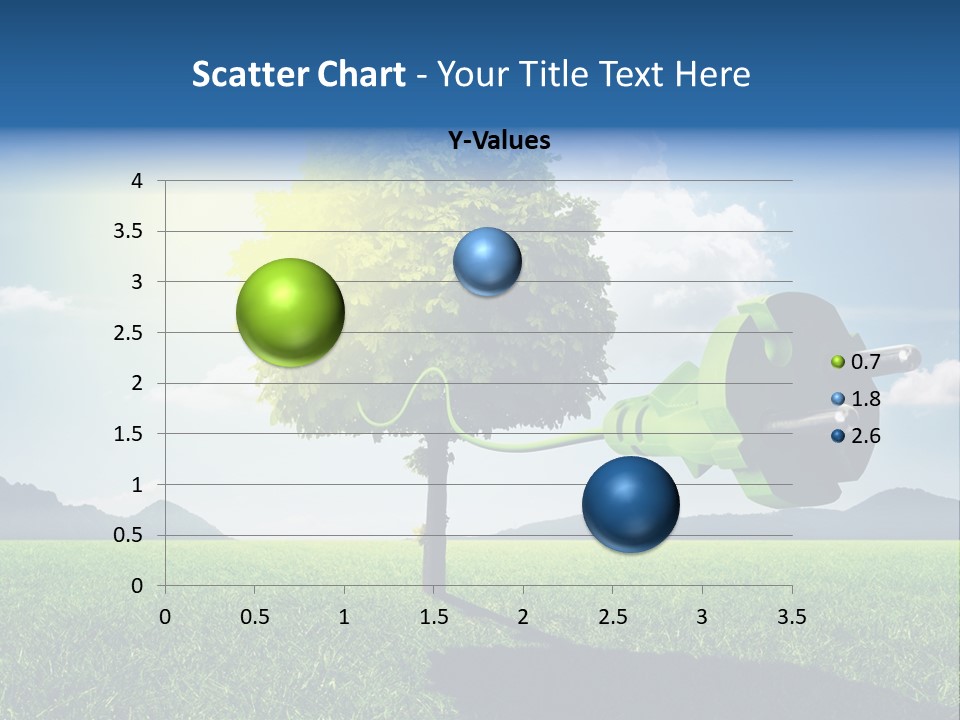 Windenergie Windig Himmel PowerPoint Template