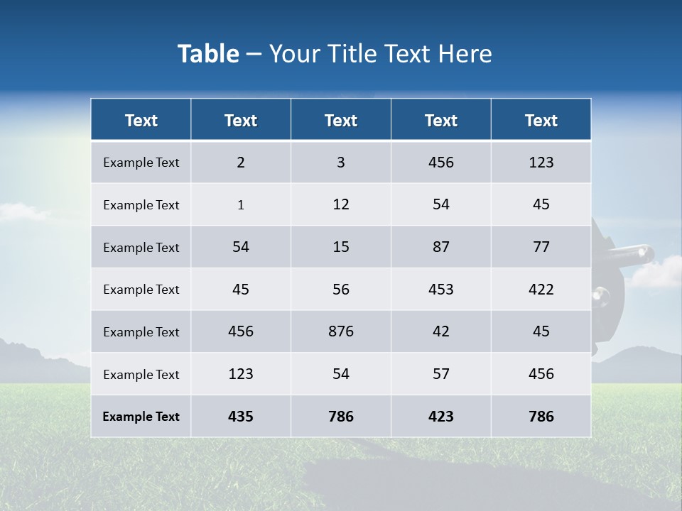 Windenergie Windig Himmel PowerPoint Template