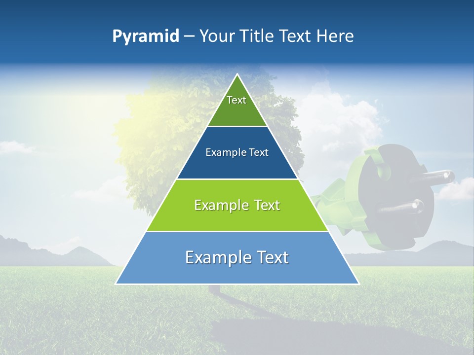 Windenergie Windig Himmel PowerPoint Template