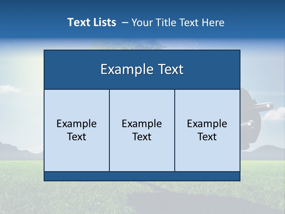 Windenergie Windig Himmel PowerPoint Template