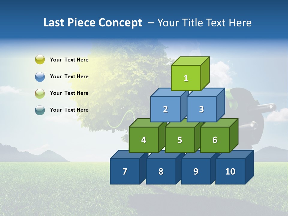 Windenergie Windig Himmel PowerPoint Template