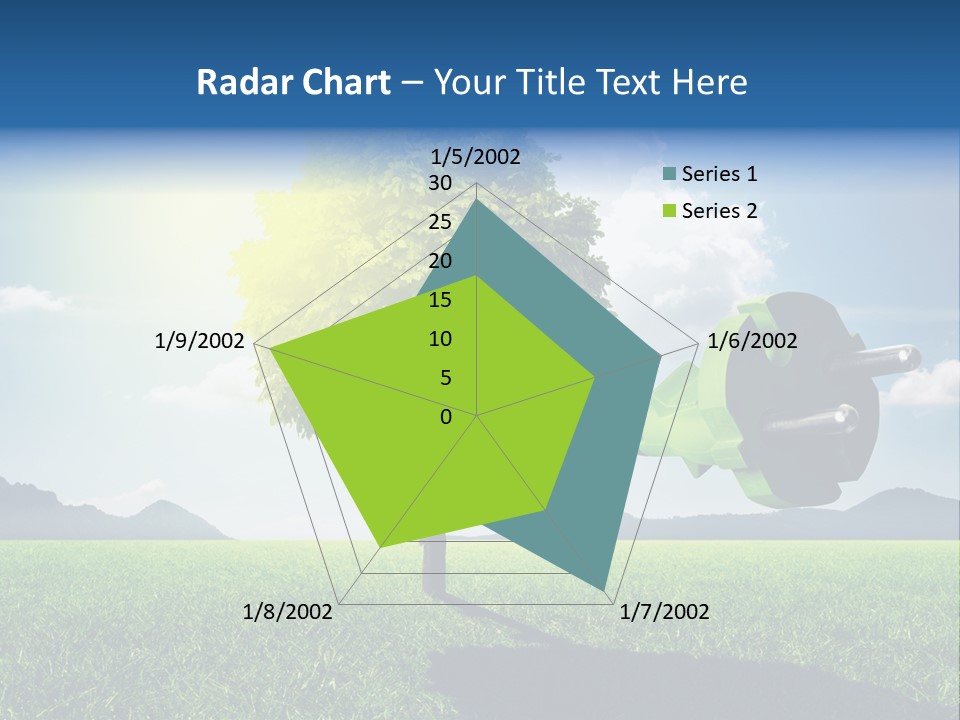 Windenergie Windig Himmel PowerPoint Template