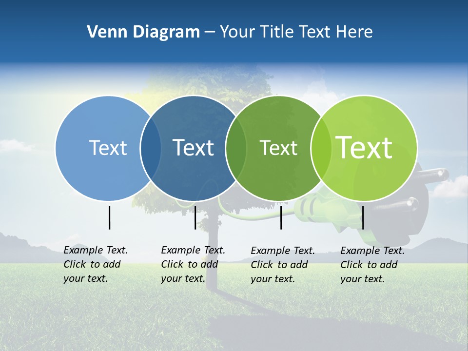 Windenergie Windig Himmel PowerPoint Template
