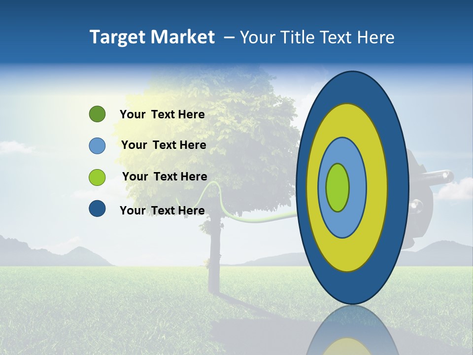 Windenergie Windig Himmel PowerPoint Template