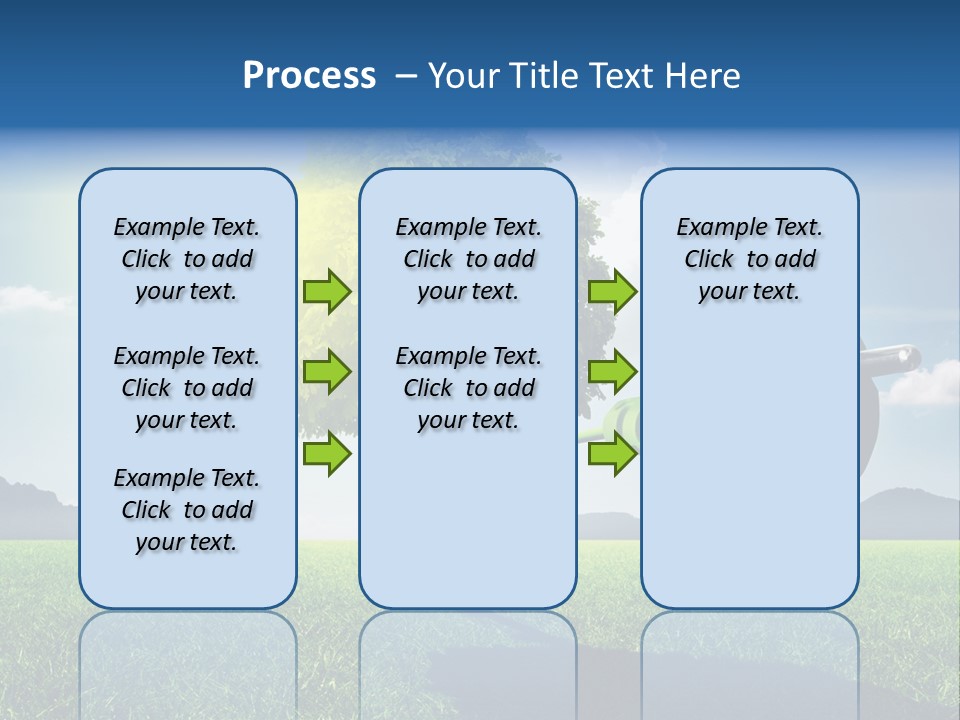 Windenergie Windig Himmel PowerPoint Template