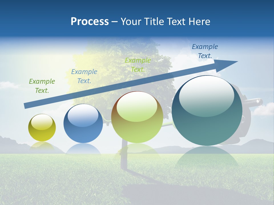 Windenergie Windig Himmel PowerPoint Template