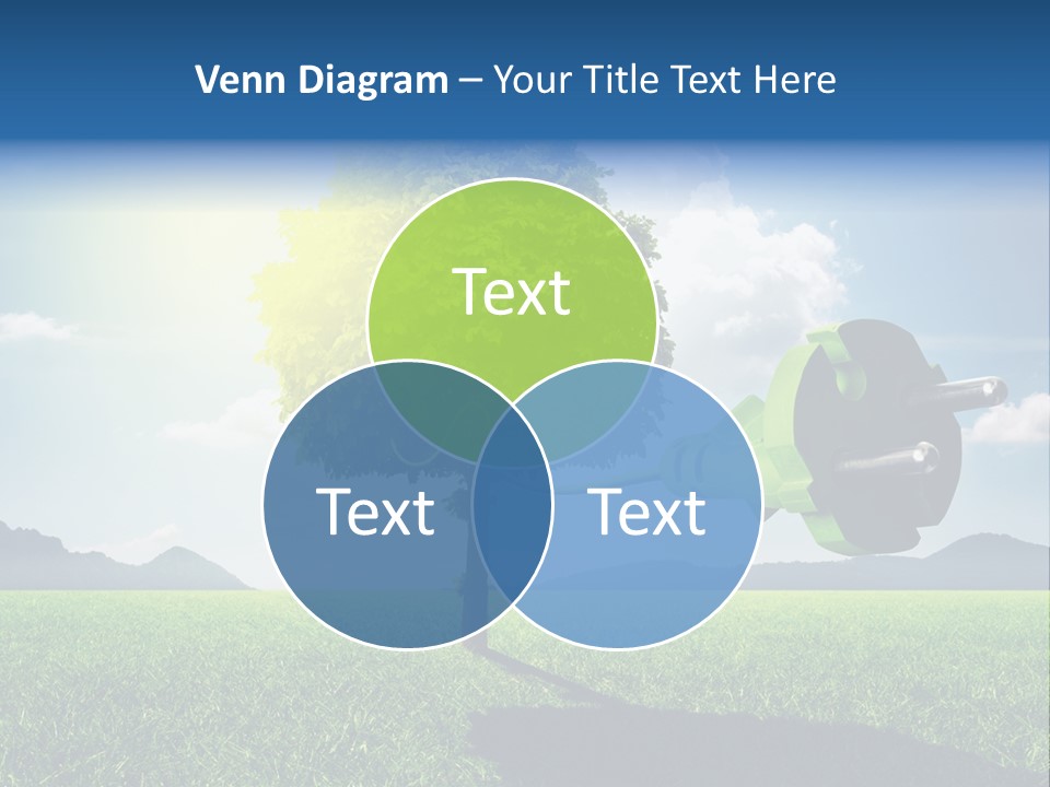 Windenergie Windig Himmel PowerPoint Template
