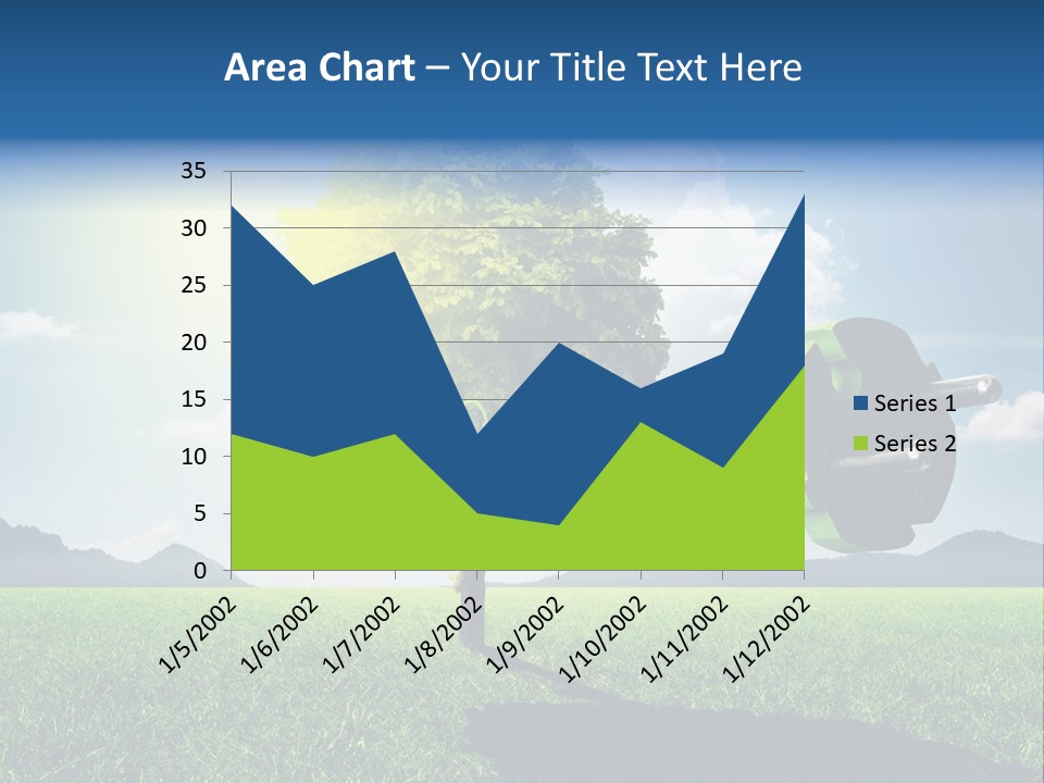 Windenergie Windig Himmel PowerPoint Template