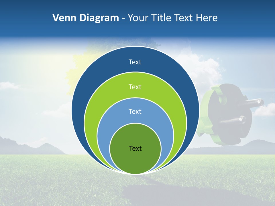 Windenergie Windig Himmel PowerPoint Template