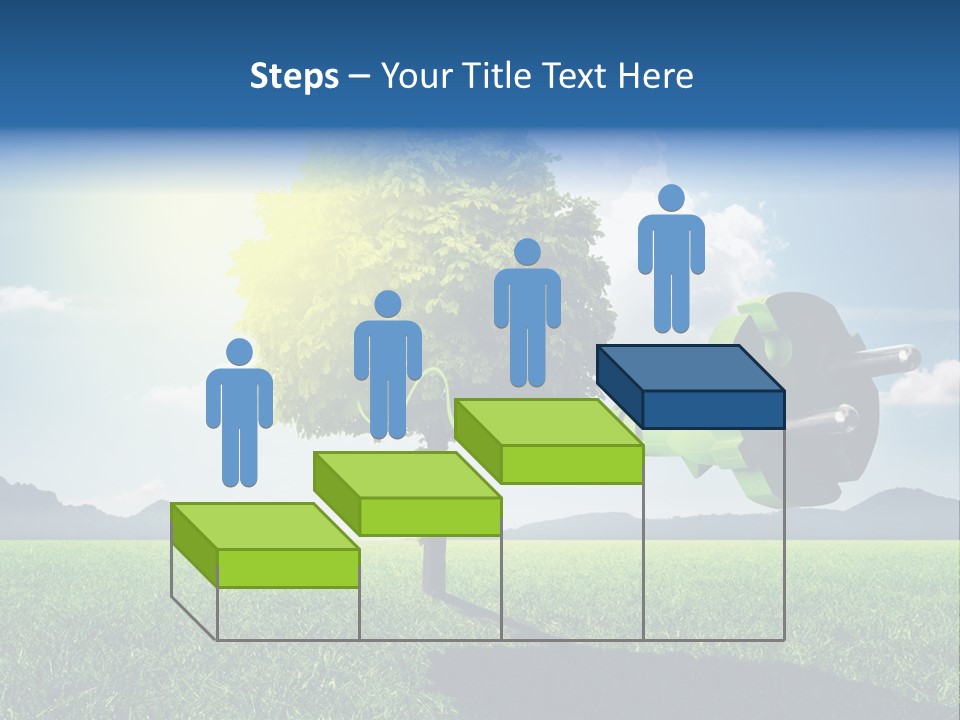 Windenergie Windig Himmel PowerPoint Template