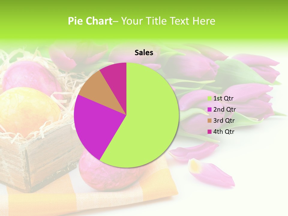 Flower Plant Spring Bouquet PowerPoint Template