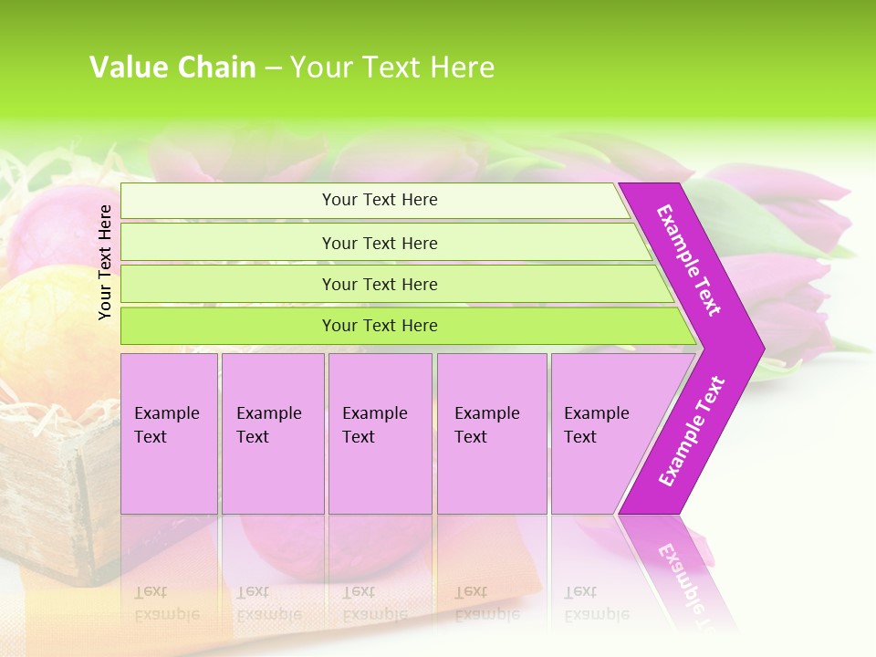 Flower Plant Spring Bouquet PowerPoint Template