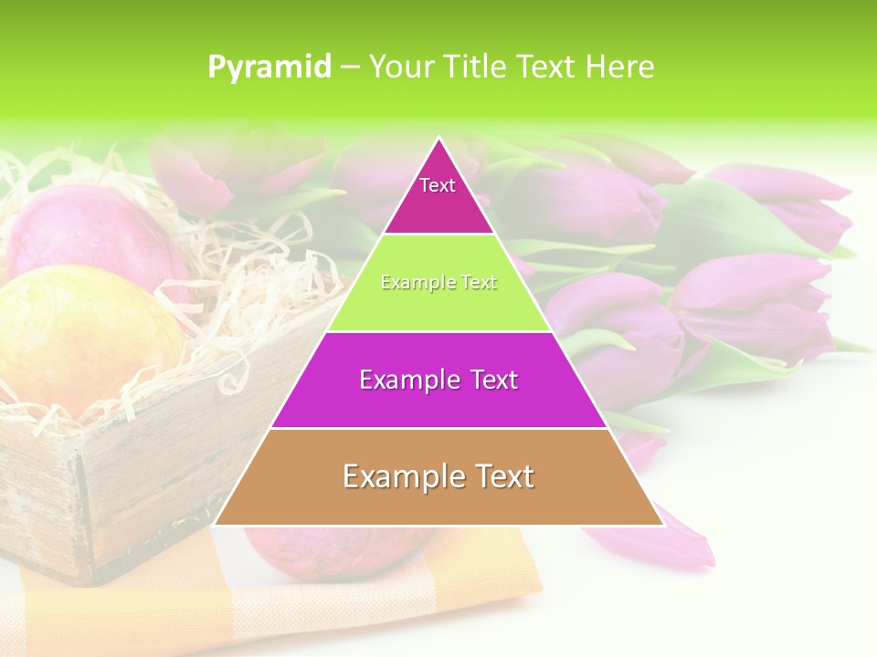 Flower Plant Spring Bouquet PowerPoint Template