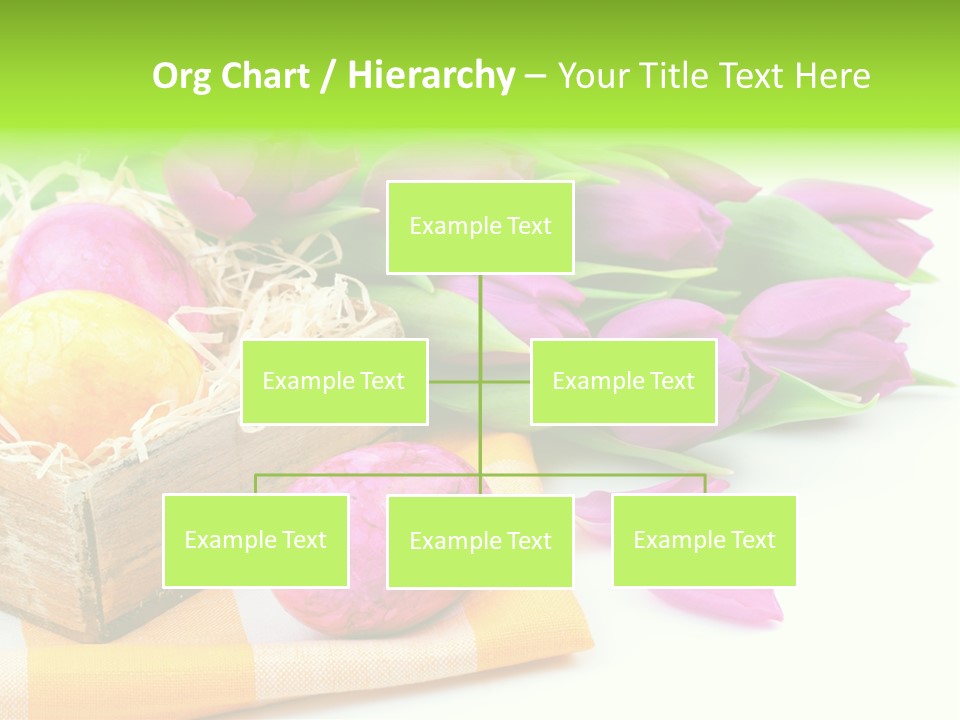 Flower Plant Spring Bouquet PowerPoint Template