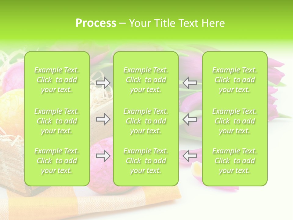 Flower Plant Spring Bouquet PowerPoint Template