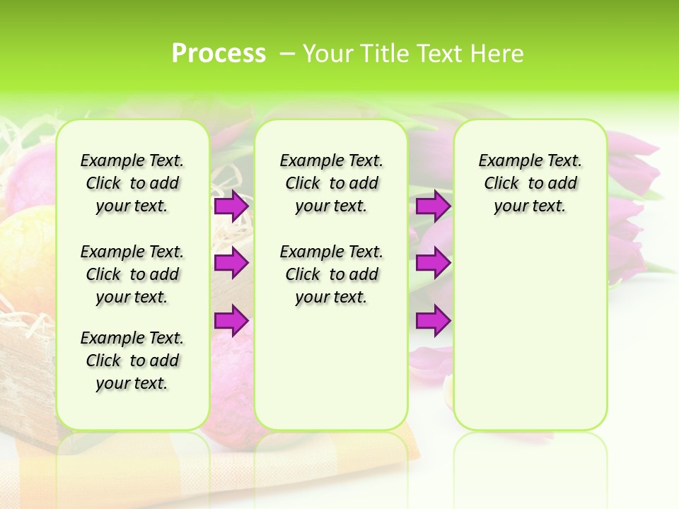Flower Plant Spring Bouquet PowerPoint Template