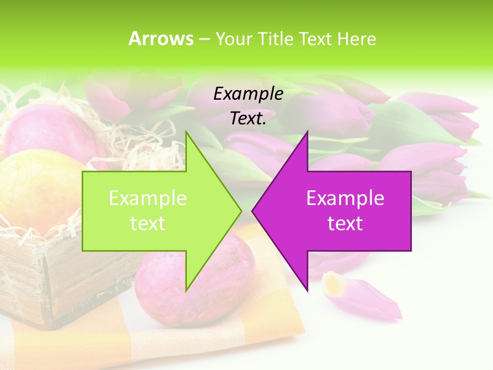 Flower Plant Spring Bouquet PowerPoint Template