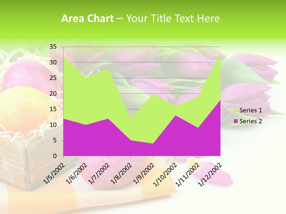 Flower Plant Spring Bouquet PowerPoint Template