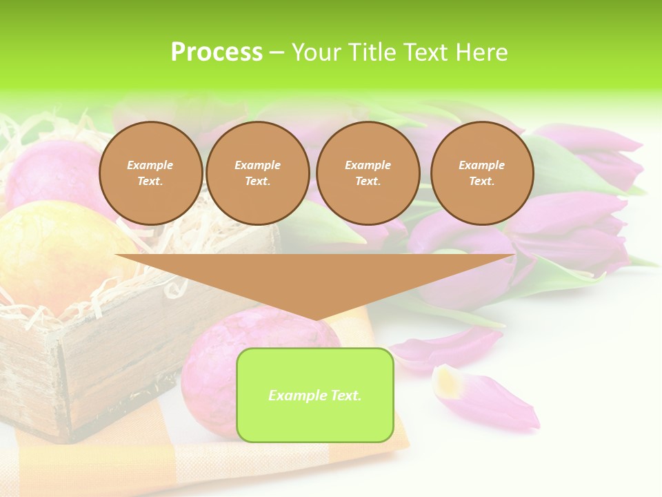 Flower Plant Spring Bouquet PowerPoint Template