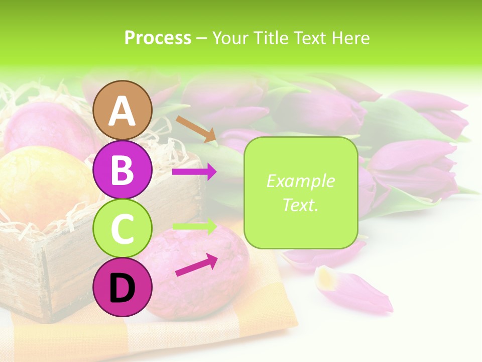 Flower Plant Spring Bouquet PowerPoint Template