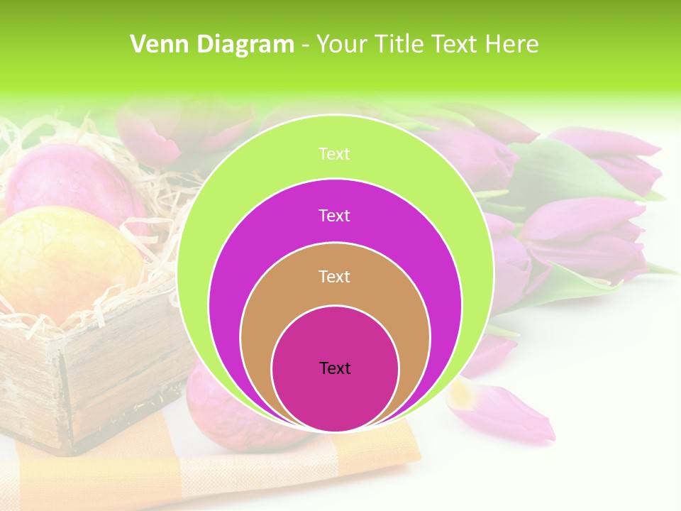 Flower Plant Spring Bouquet PowerPoint Template