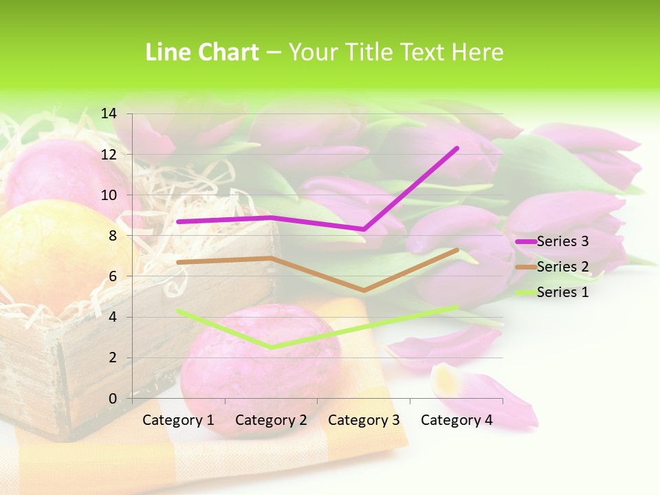 Flower Plant Spring Bouquet PowerPoint Template
