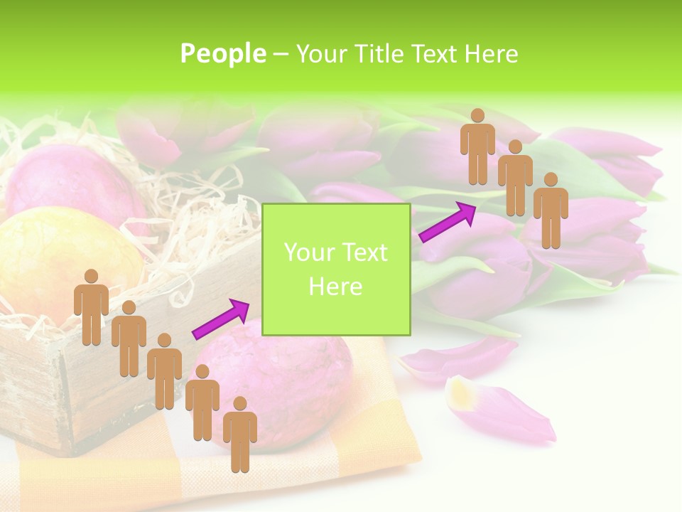 Flower Plant Spring Bouquet PowerPoint Template