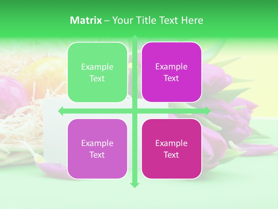 Blossom Card Easter PowerPoint Template