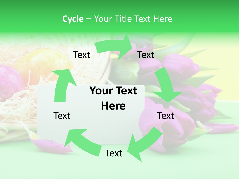 Blossom Card Easter PowerPoint Template