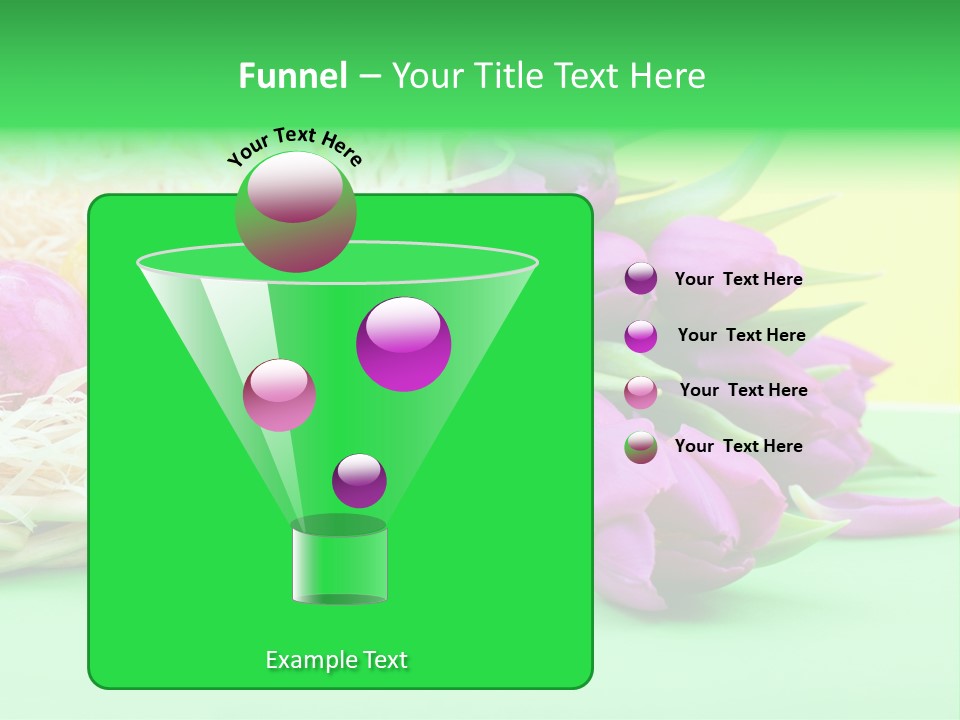 Blossom Card Easter PowerPoint Template