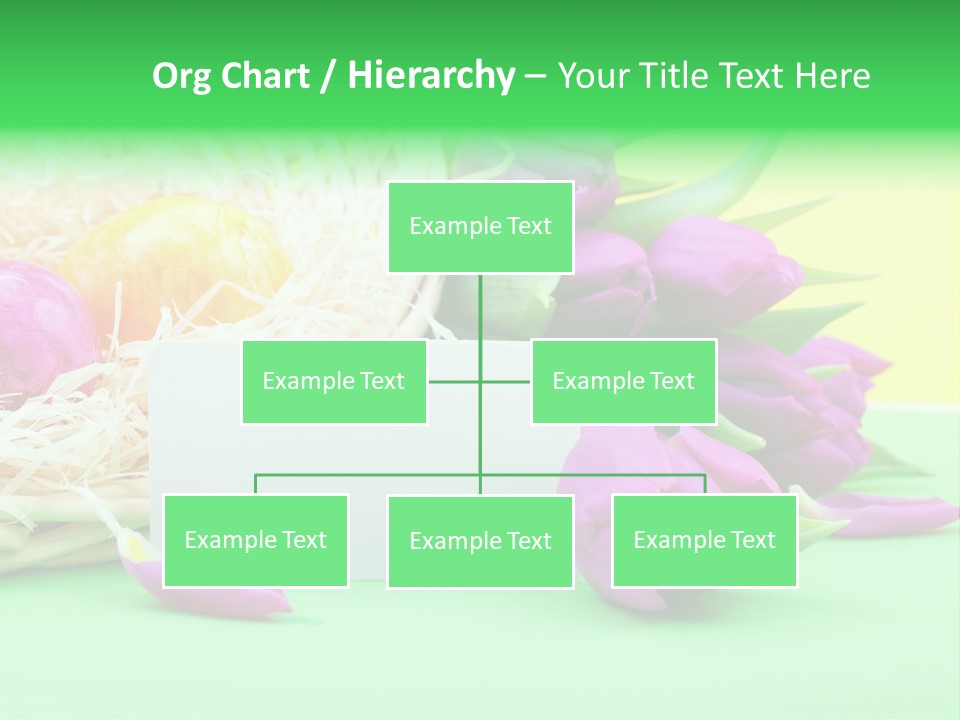 Blossom Card Easter PowerPoint Template