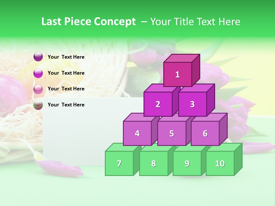 Blossom Card Easter PowerPoint Template