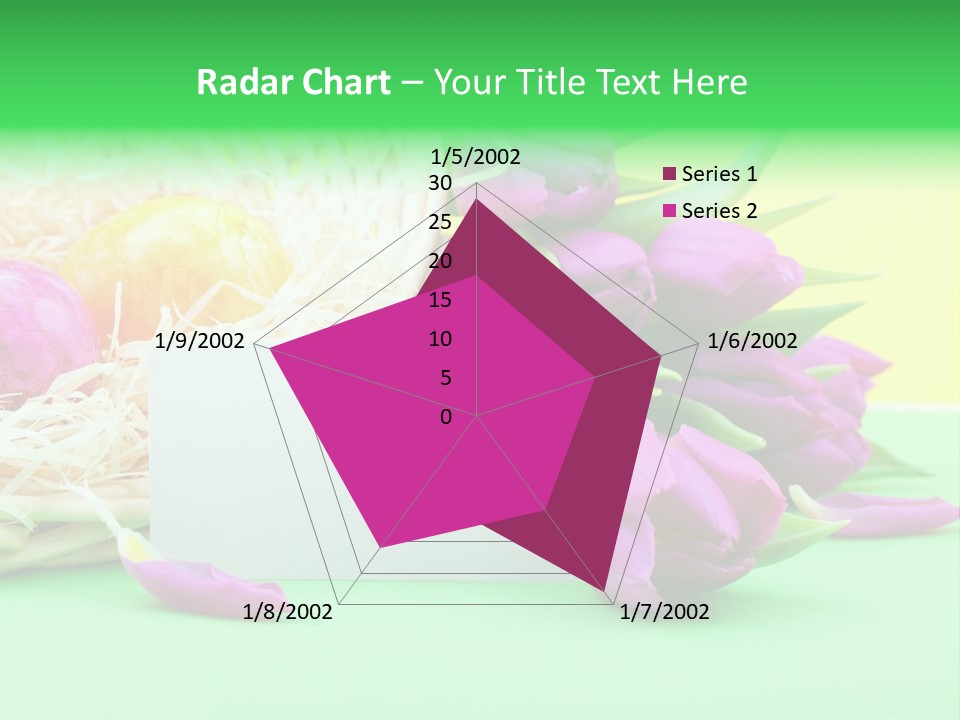 Blossom Card Easter PowerPoint Template