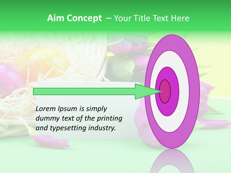 Blossom Card Easter PowerPoint Template