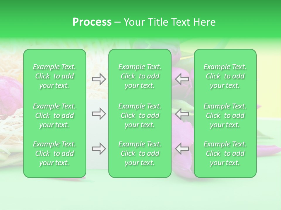 Blossom Card Easter PowerPoint Template