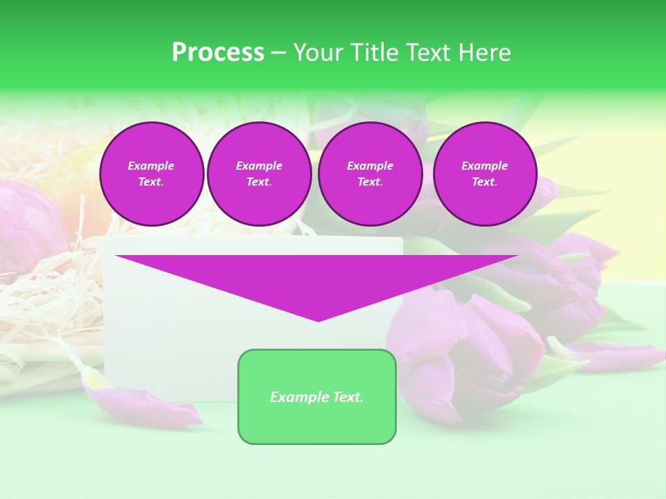 Blossom Card Easter PowerPoint Template