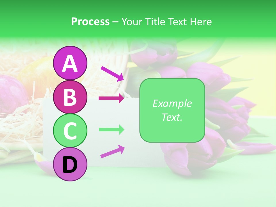 Blossom Card Easter PowerPoint Template