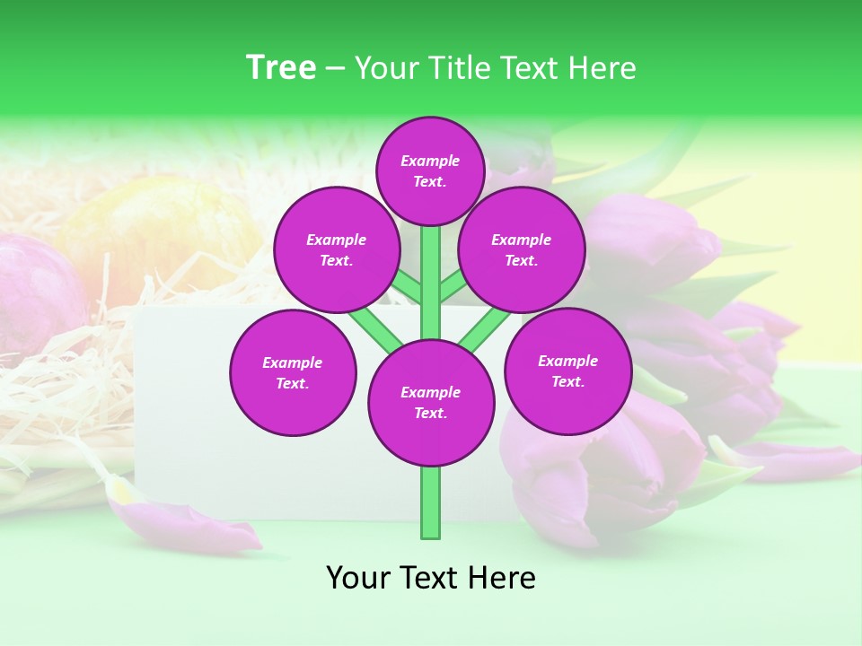 Blossom Card Easter PowerPoint Template