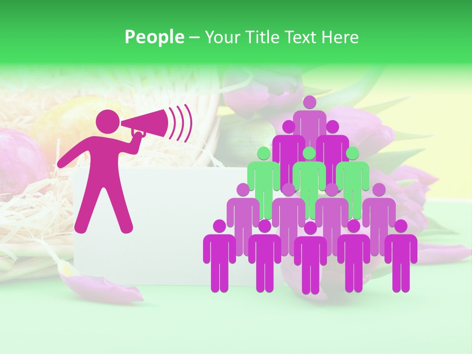 Blossom Card Easter PowerPoint Template