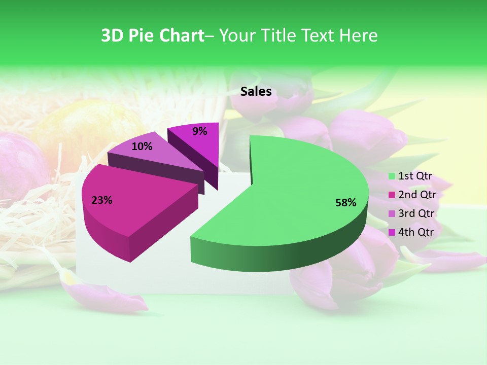 Blossom Card Easter PowerPoint Template