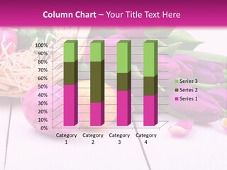 Tulip Flower Easter Eggs PowerPoint Template