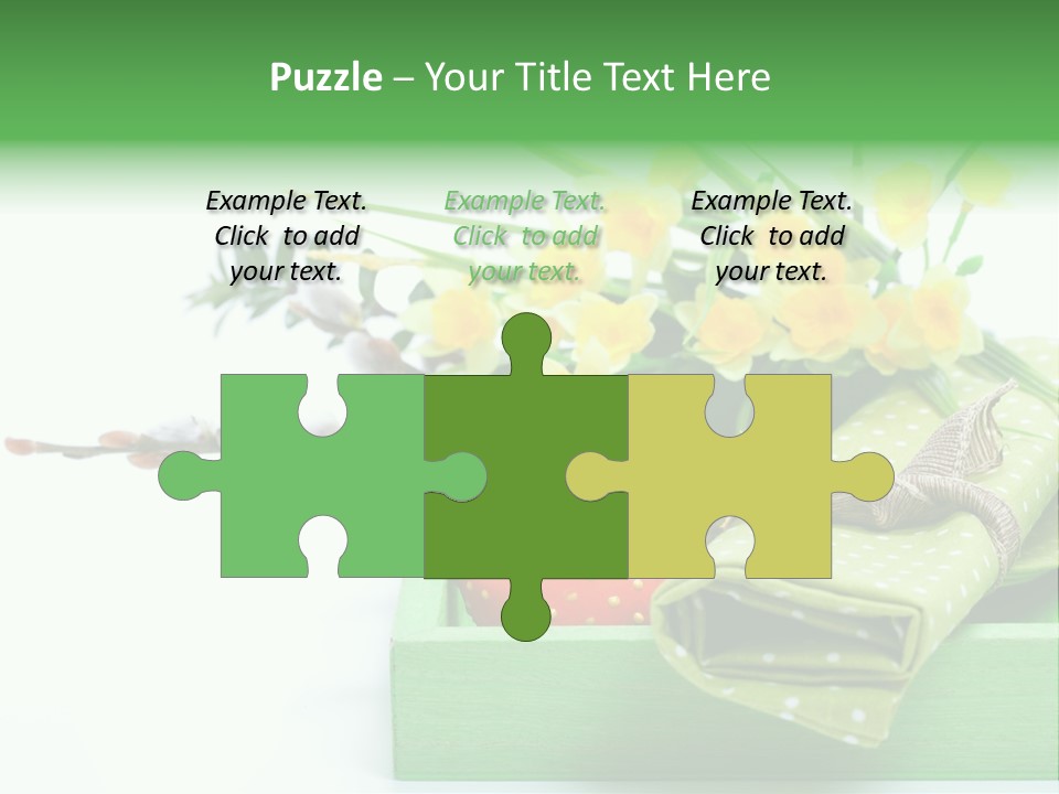 Tradition Basket Straw PowerPoint Template