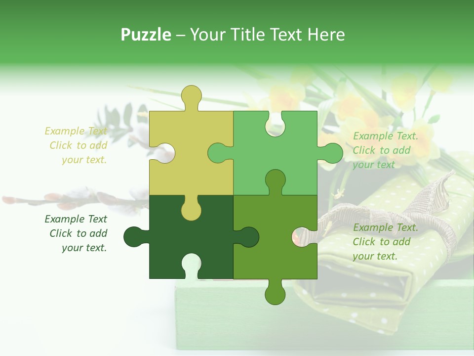 Tradition Basket Straw PowerPoint Template