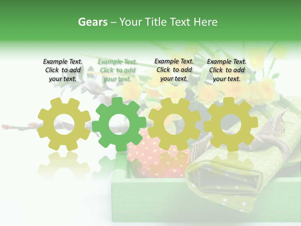 Tradition Basket Straw PowerPoint Template