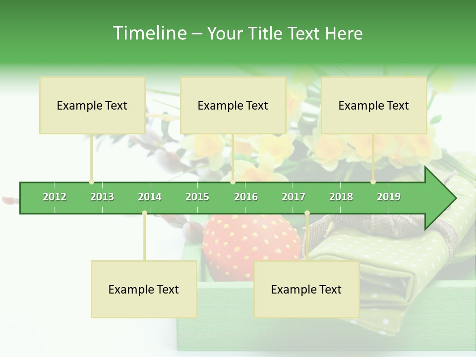 Tradition Basket Straw PowerPoint Template