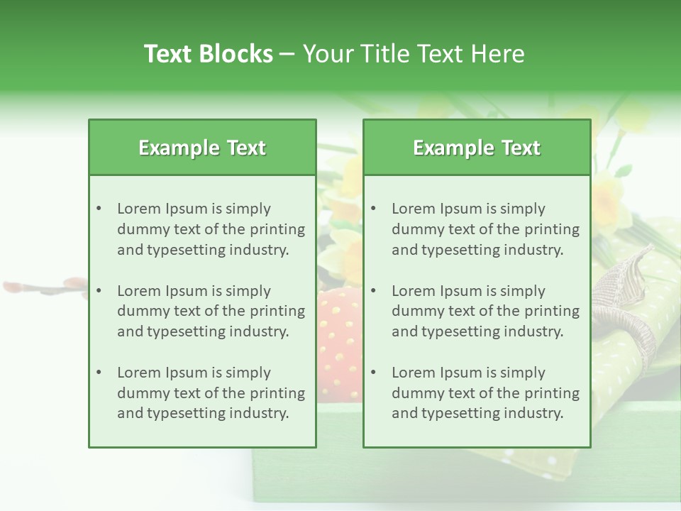 Tradition Basket Straw PowerPoint Template